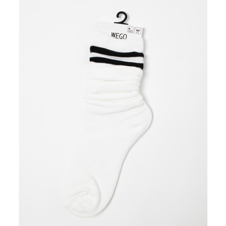 ガラ1 | 細リブクシュクシュソックス WE19SM05-LG0015 | WEGO【WOMEN】