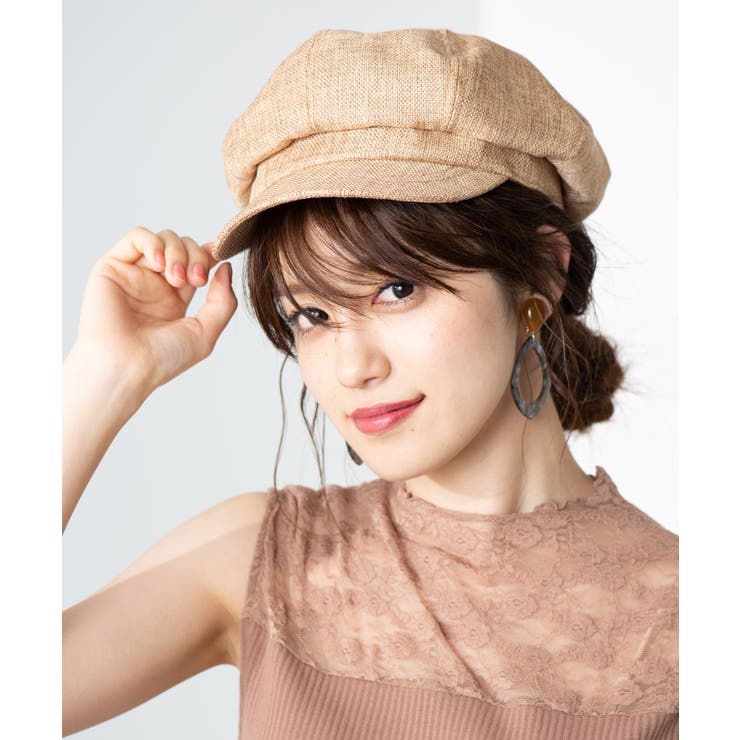 リネンタッチボリュームキャスケット WE19SM05-LG0020[品番