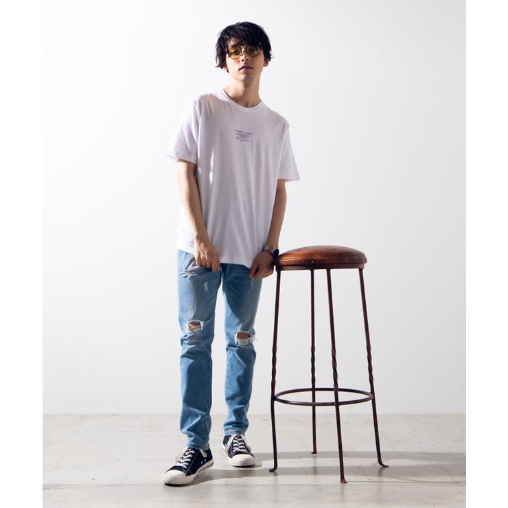 カラータイポグラフィプリントTシャツ WE19SM05-M0333 | WEGO【MEN】 | 詳細画像8 