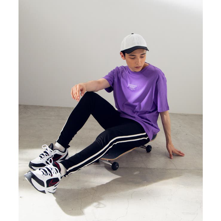 カラータイポグラフィプリントTシャツ WE19SM05-M0333 | WEGO【MEN】 | 詳細画像1 
