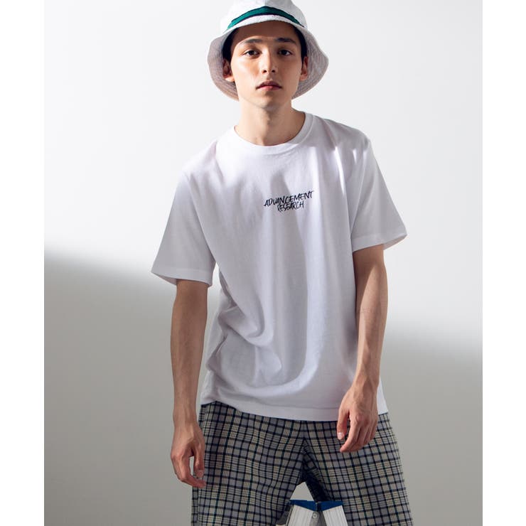 ホワイト | カラータイポグラフィプリントTシャツ WE19SM05-M0333 | WEGO【MEN】