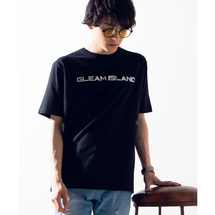 ブラック | リフレクタープリントTシャツ WE19SM05-M0335 | WEGO【MEN】