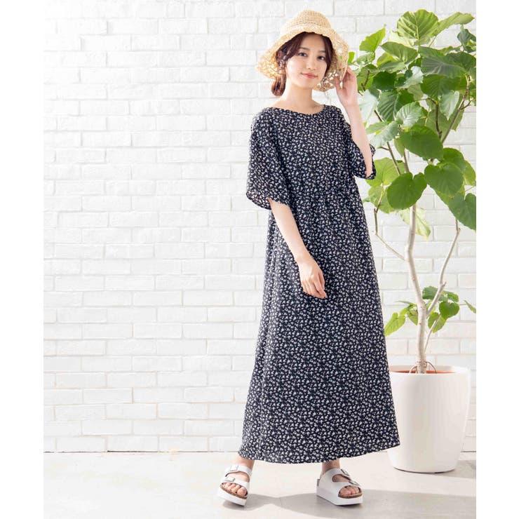 単色花柄2wayワンピース We19sm06 L1249 品番 Wg Wego Women ウィゴー のレディースファッション通販 Shoplist ショップリスト