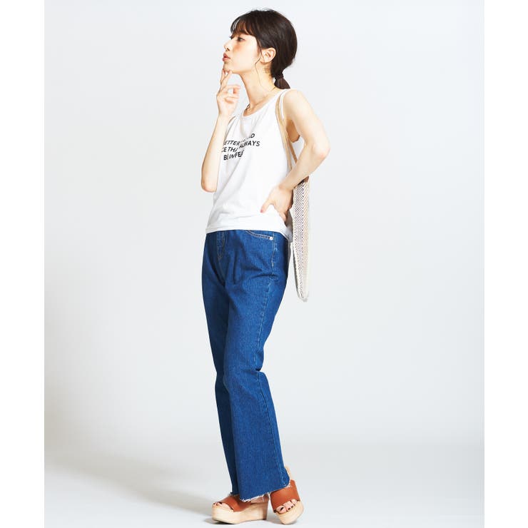 リボンロゴタンクトップ WE19SM07-L1920 | WEGO【WOMEN】 | 詳細画像2 