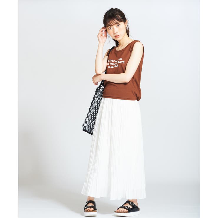 リボンロゴタンクトップ WE19SM07-L1920 | WEGO【WOMEN】 | 詳細画像4 