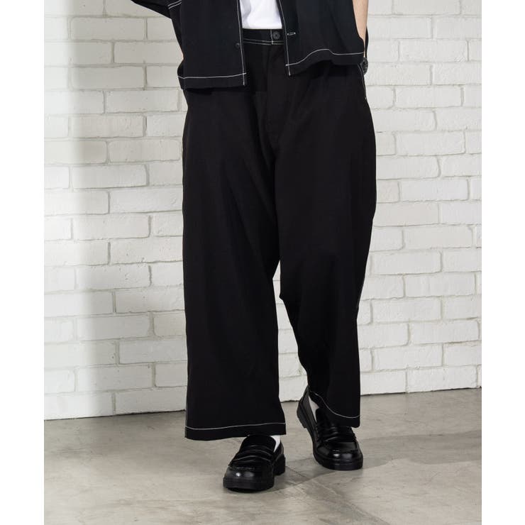 ステッチワイドパンツ We19ss05 M0926 品番 Wg Wego Men ウィゴー のメンズファッション 通販 Shoplist ショップリスト ステッチワイドパンツ We19ss05 M0926 品番 Wg Wego Men ウィゴー のメンズファッション 通販 Shoplist ショップリスト