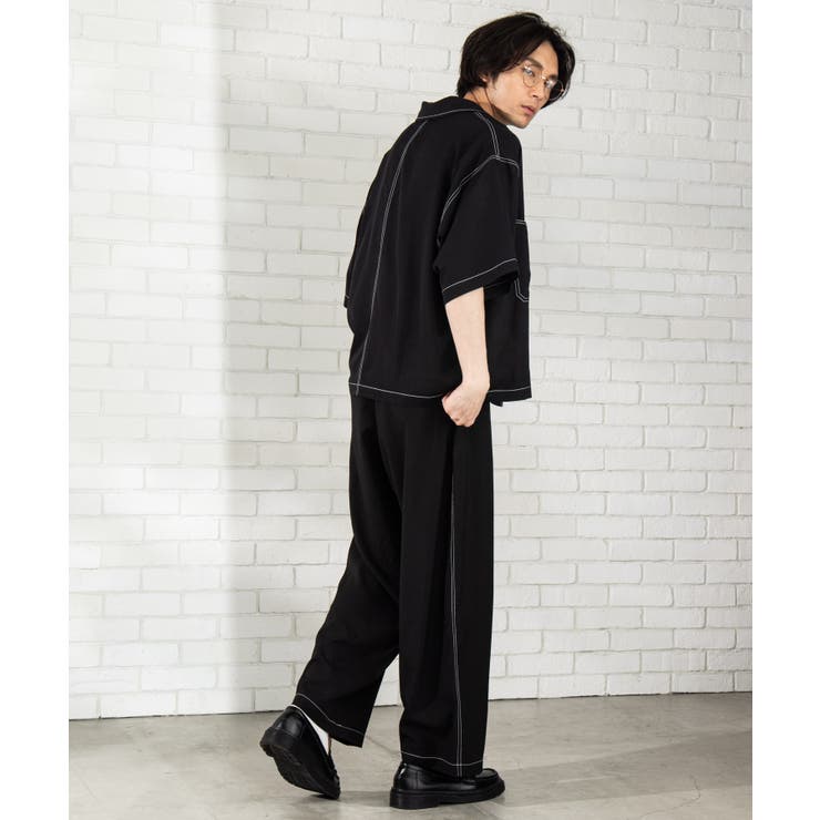 ステッチワイドパンツ We19ss05 M0926 品番 Wg Wego Men ウィゴー のメンズファッション 通販 Shoplist ショップリスト