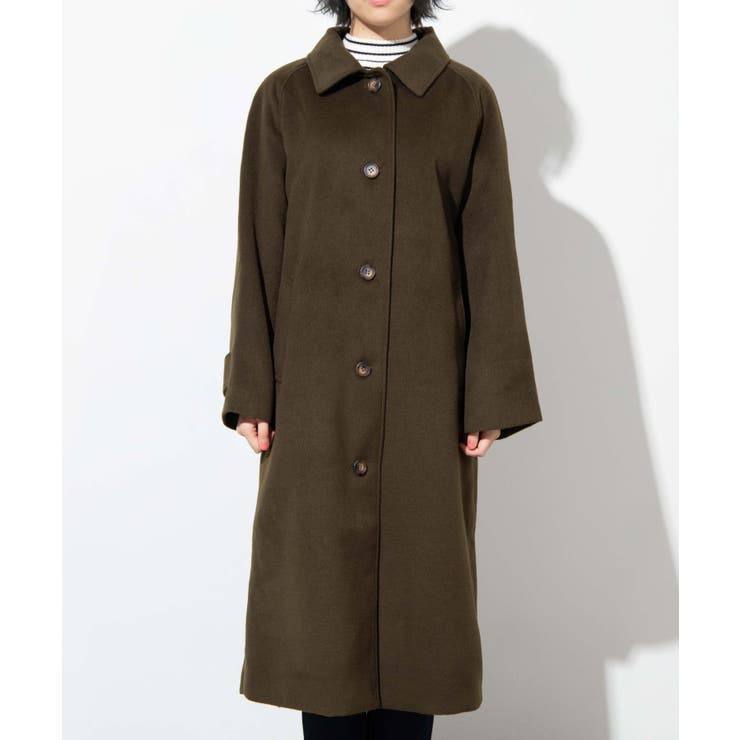 ステンカラーロングコート  WE19WN10-L3491[品番：WG010070122]｜WEGO【WOMEN】（ウィゴー）のレディースファッション通販｜SHOPLIST（ショップリスト）