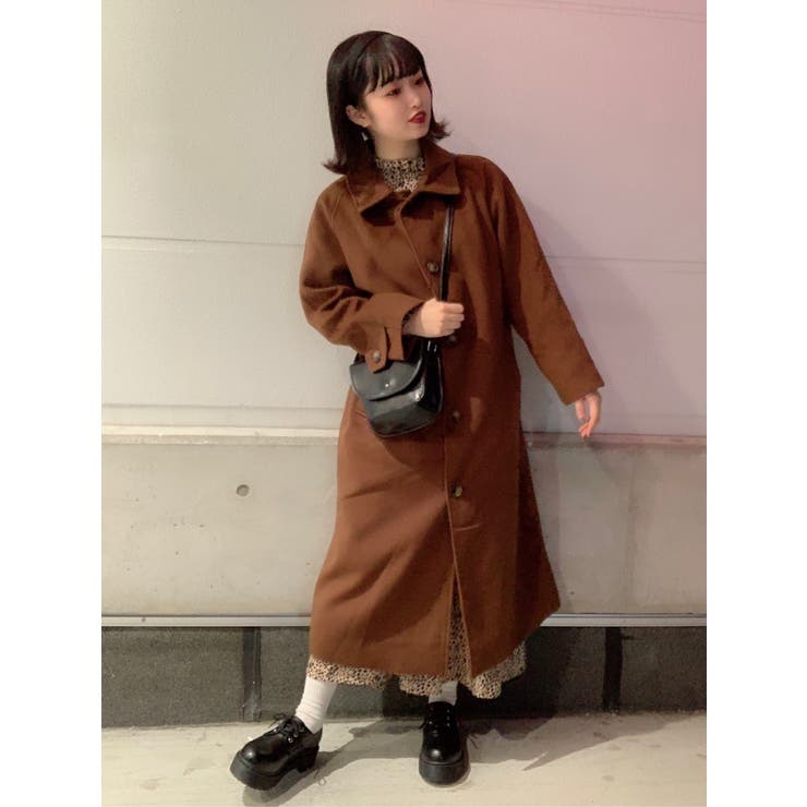 ステンカラーロングコート  WE19WN10-L3491[品番：WG010070122]｜WEGO【WOMEN】（ウィゴー）のレディースファッション通販｜SHOPLIST（ショップリスト）