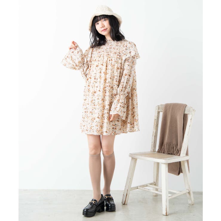 ボウタイ2wayシャーリングミニワンピース We19wn10 L63 品番 Wg Wego Women ウィゴー のレディースファッション通販 Shoplist ショップリスト