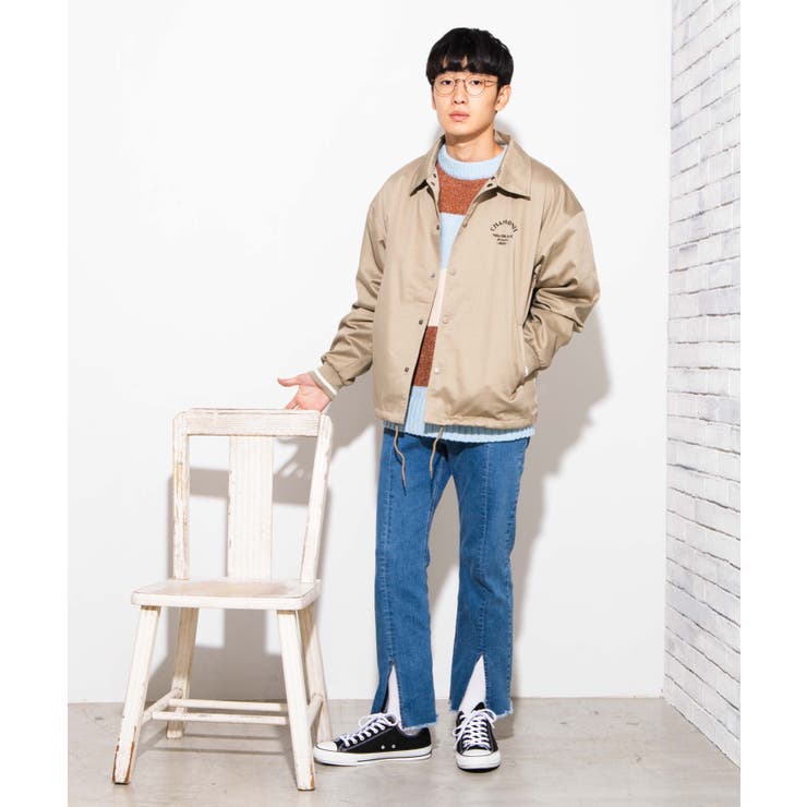 2wayフード付キロゴコーチジャケット WE19WN10-M3840[品番