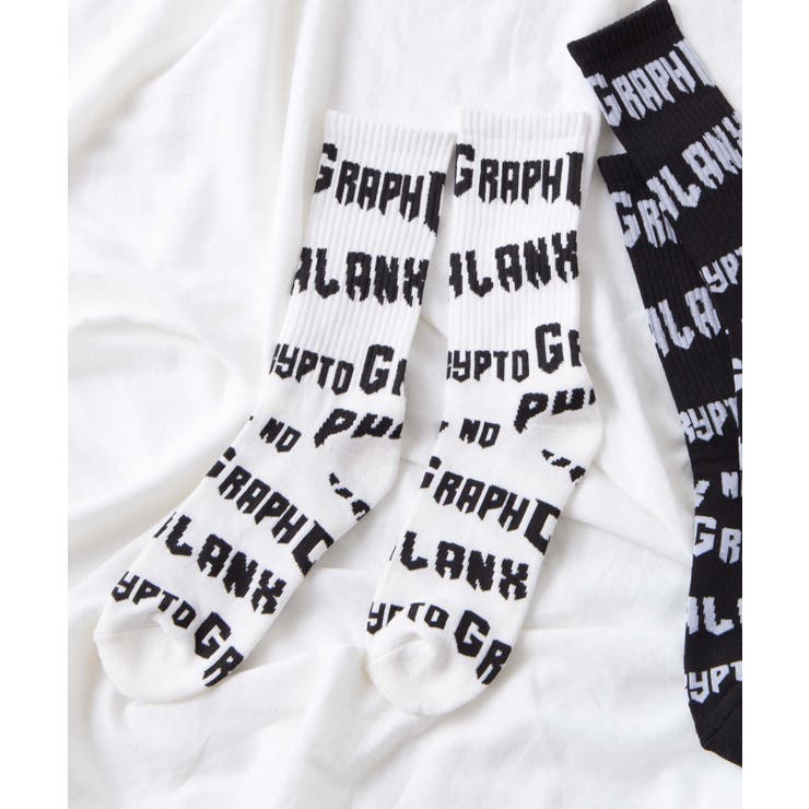 柄7 | ロゴソックス WE19WN10-MG5172 | WEGO【MEN】