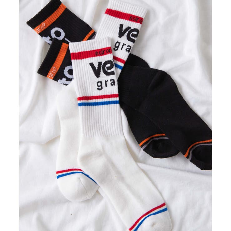 柄11 | ロゴソックス WE19WN10-MG5172 | WEGO【MEN】