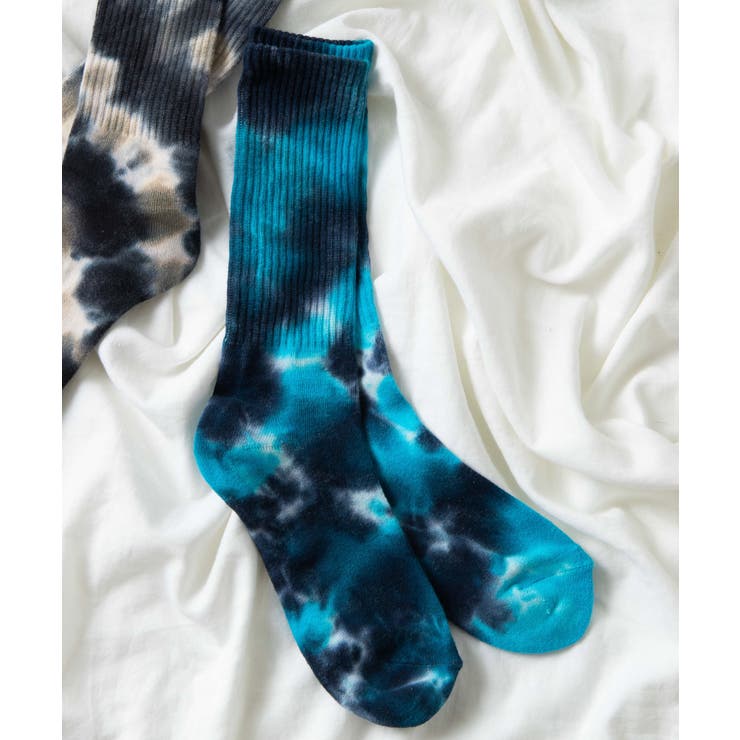 ブルー | タイダイレギュラーソックス WE19WN10-MG5347 | WEGO【MEN】