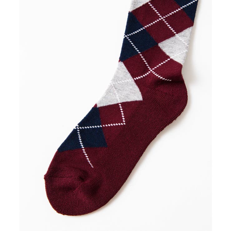 アーガイルレギュラーソックス WE19WN10-MG5349 | WEGO【MEN】 | 詳細画像6 