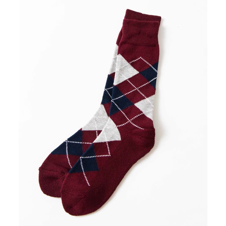 アーガイルレギュラーソックス WE19WN10-MG5349 | WEGO【MEN】 | 詳細画像4 