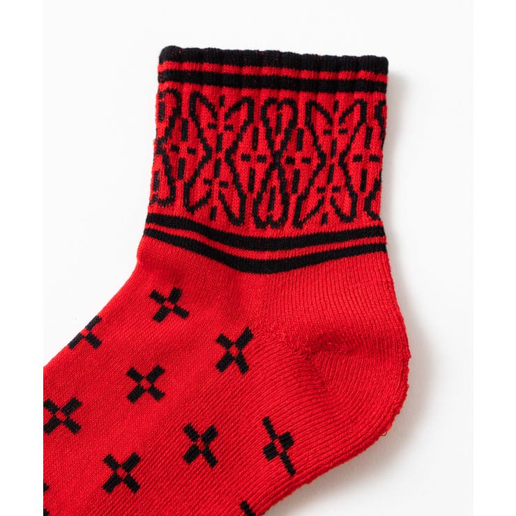 バンダナ柄レギュラーソックス WE19WN10-MG5351 | WEGO【MEN】 | 詳細画像4 