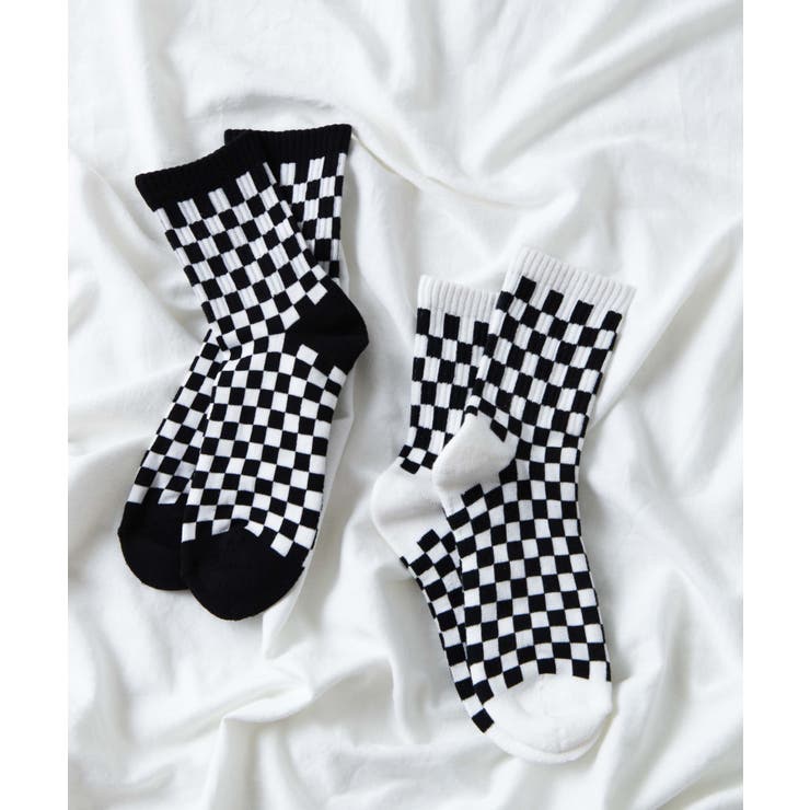 チェッカーフラッグハイソックス WE19WN10-MG5353 | WEGO【MEN】 | 詳細画像1 