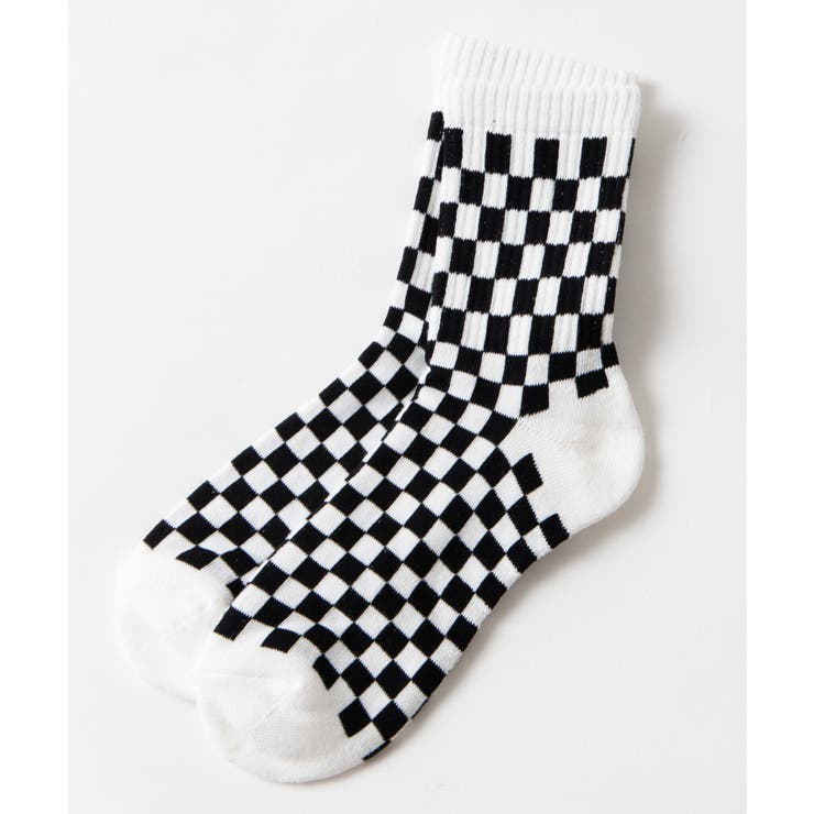 チェッカーフラッグハイソックス WE19WN10-MG5353 | WEGO【MEN】 | 詳細画像3 