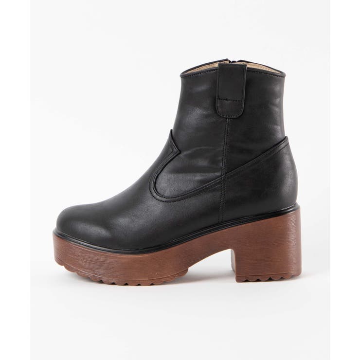 ウッドソールブーツ WE19WN11-LG6641[品番：WG010070987]｜WEGO【WOMEN  