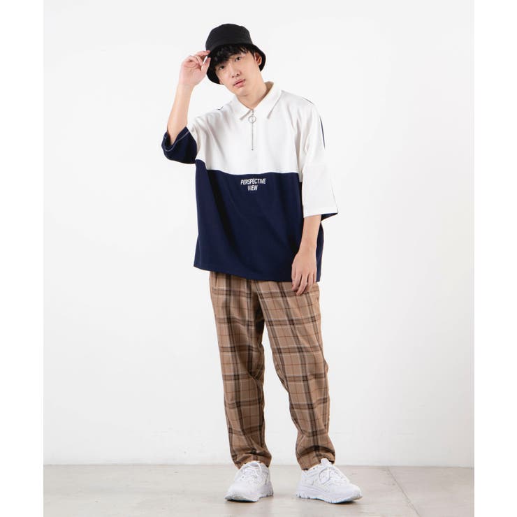 ドルマンハーフZIP5分袖プルオーバー WE20AU06-M3415 | WEGO【MEN】 | 詳細画像4 