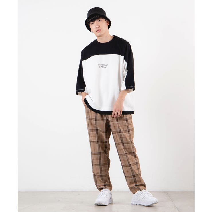 ドルマン切替5分袖プルオーバー WE20AU06-M3416 | WEGO【MEN】 | 詳細画像1 