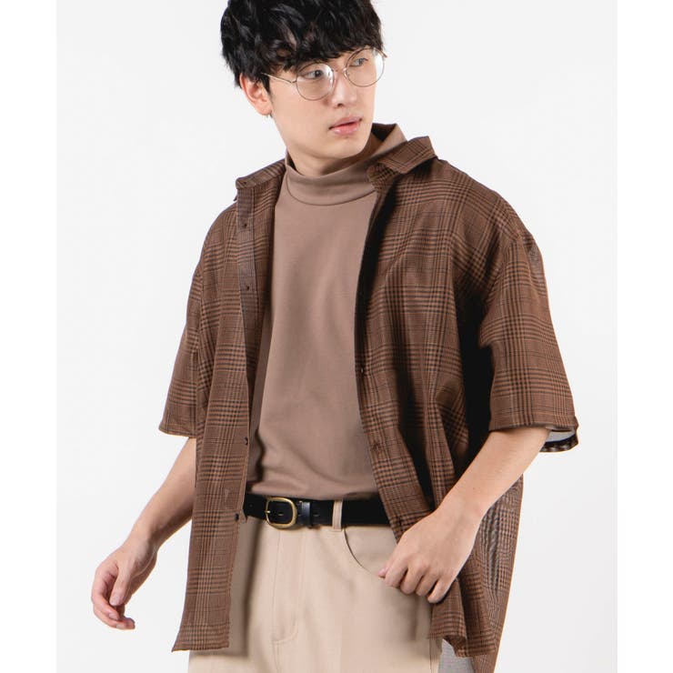 ポンチモックネック半袖プルオーバー WE20AU06-M3417 | WEGO【MEN】 | 詳細画像1 