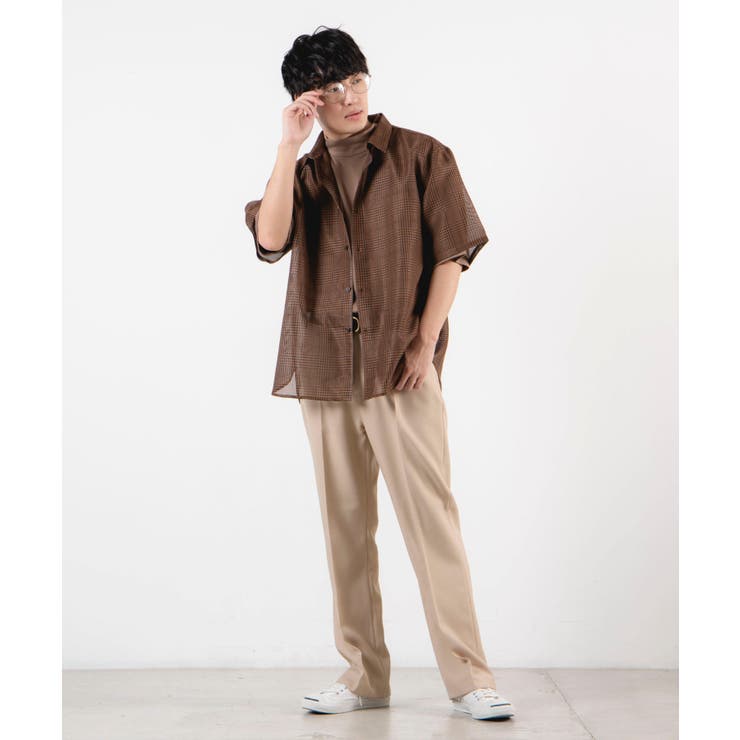 ポンチモックネック半袖プルオーバー WE20AU06-M3417 | WEGO【MEN】 | 詳細画像2 