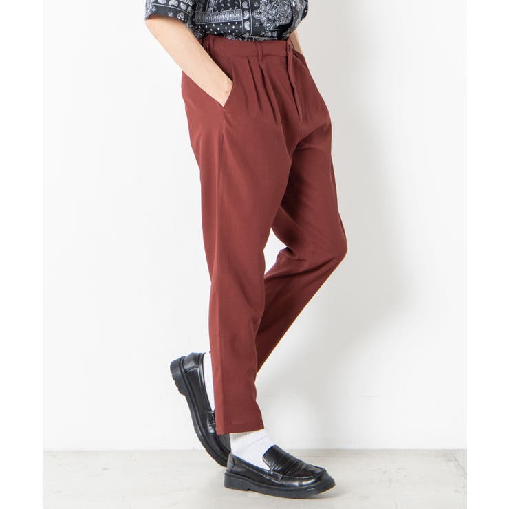 ワイン | ドライタッチポリリラックスパンツ WE20AU06-M3476 | WEGO【MEN】