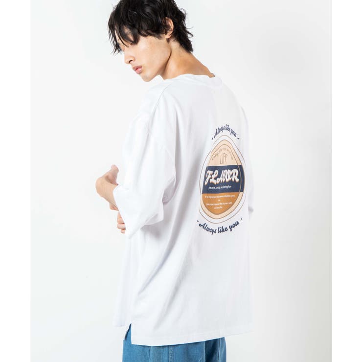 ホワイトその他 | レトロロゴBIGTシャツ WE20AU07-M5002 | WEGO【MEN】