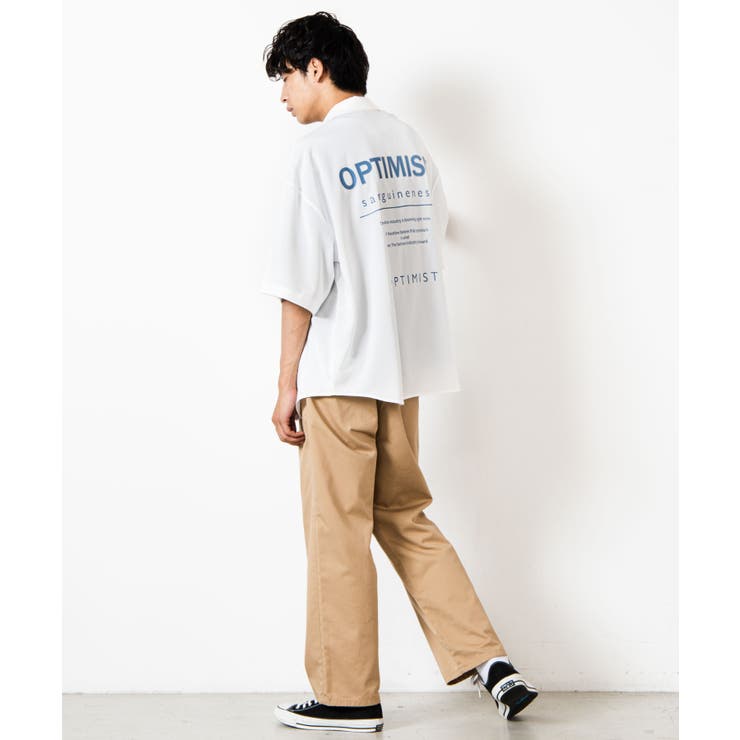 レトロロゴ5分袖BIGシャツ WE20AU07-M5004 | WEGO【MEN】 | 詳細画像9 