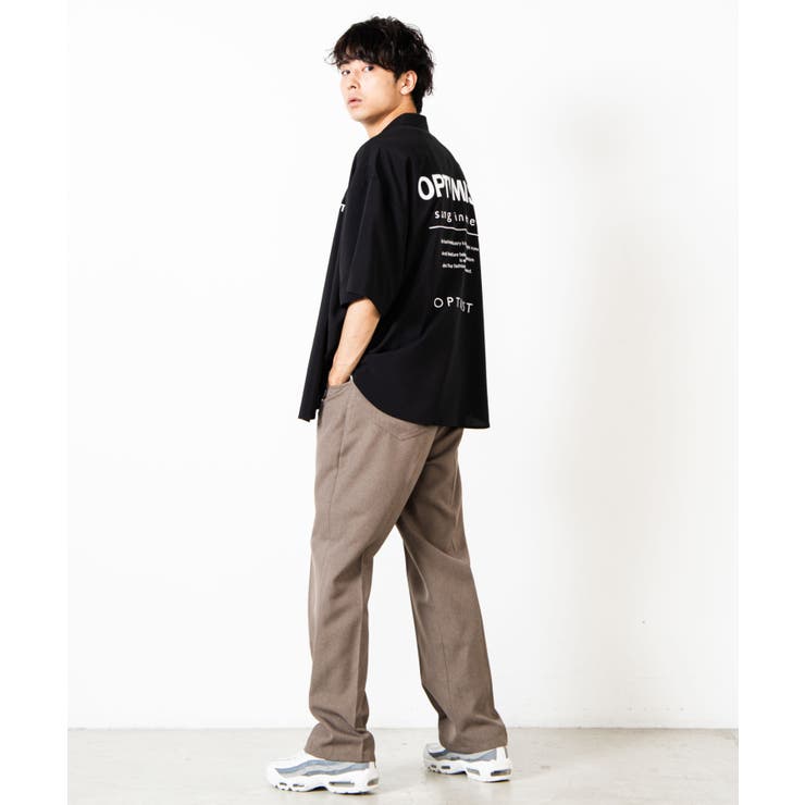 レトロロゴ5分袖BIGシャツ WE20AU07-M5004 | WEGO【MEN】 | 詳細画像12 