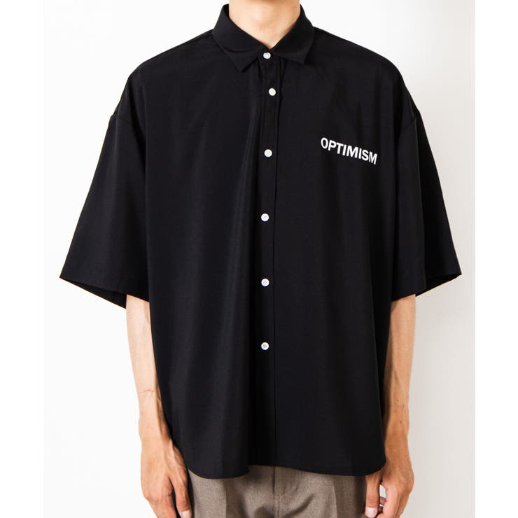 レトロロゴ5分袖BIGシャツ WE20AU07-M5004 | WEGO【MEN】 | 詳細画像13 