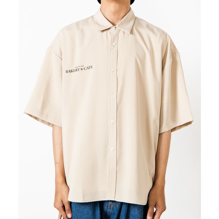 レトロロゴ5分袖BIGシャツ WE20AU07-M5004 | WEGO【MEN】 | 詳細画像19 