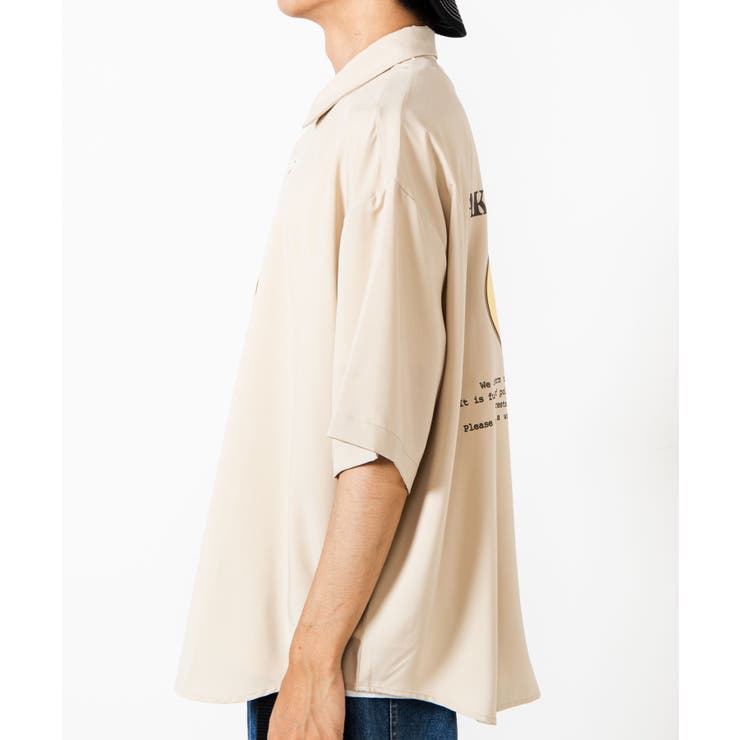 レトロロゴ5分袖BIGシャツ WE20AU07-M5004 | WEGO【MEN】 | 詳細画像20 