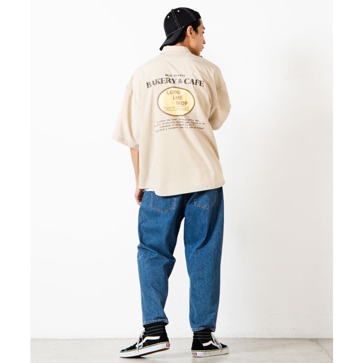 レトロロゴ5分袖BIGシャツ WE20AU07-M5004 | WEGO【MEN】 | 詳細画像3 