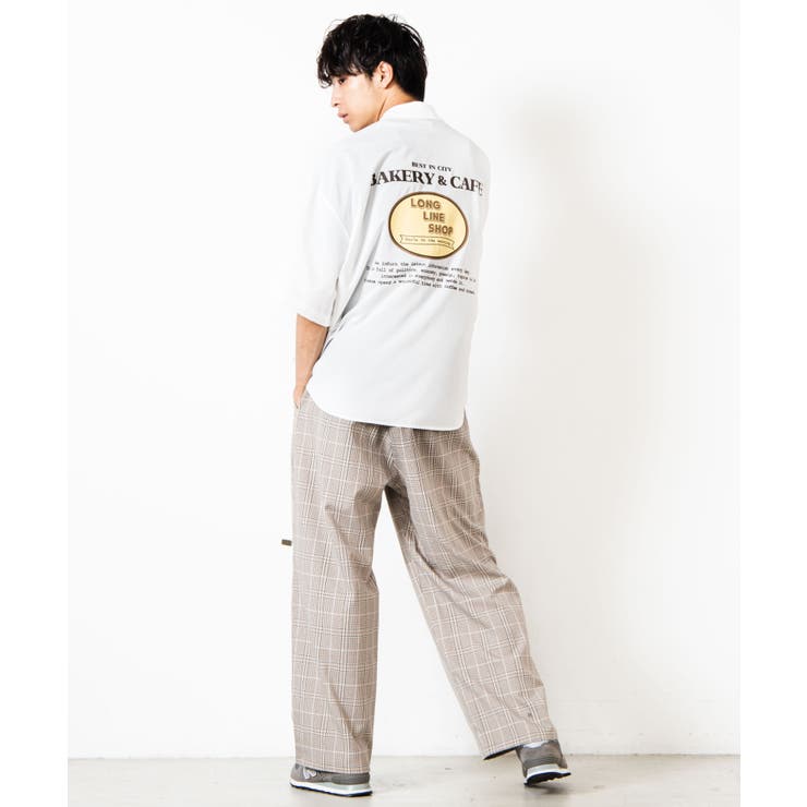 レトロロゴ5分袖BIGシャツ WE20AU07-M5004 | WEGO【MEN】 | 詳細画像6 