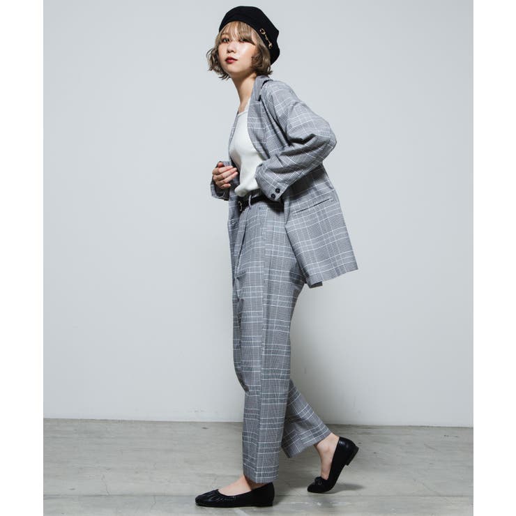 チェックテーラードジャケット  WE20AU08-L5013[品番：WG010075748]｜WEGO【WOMEN】（ウィゴー）のレディースファッション通販｜SHOPLIST（ショップリスト）