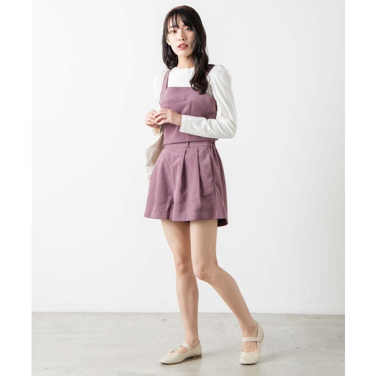 スウェードライクタックショートパンツ WE20AU08-L5035[品番