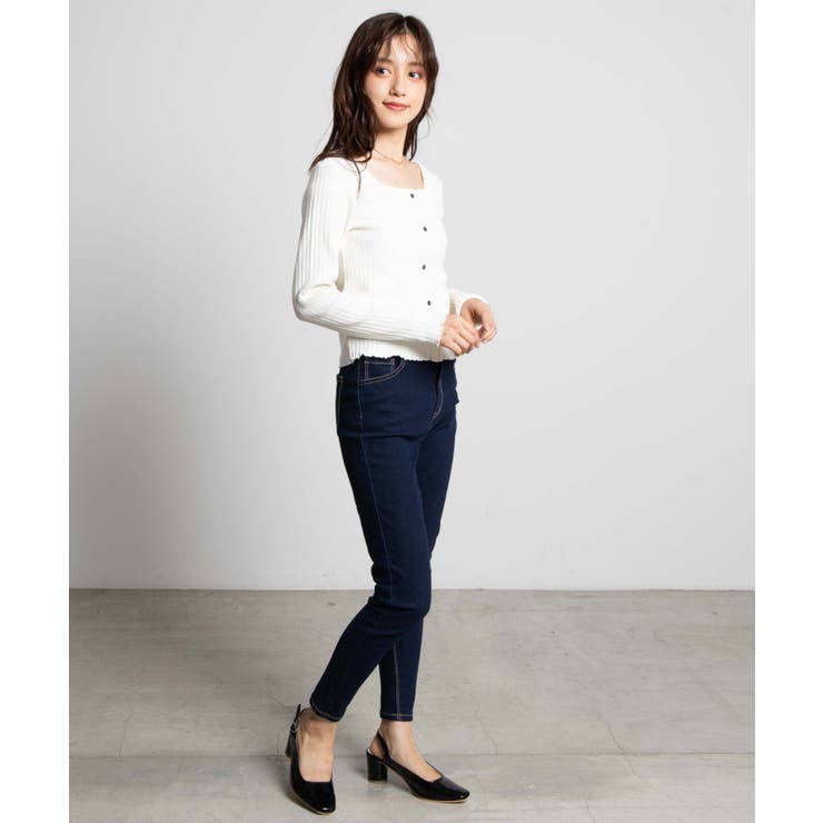 フロントボタンリブロンT  WE20AU09-L5003[品番：WG010076068]｜WEGO【WOMEN】（ウィゴー）のレディースファッション通販｜SHOPLIST（ショップリスト）