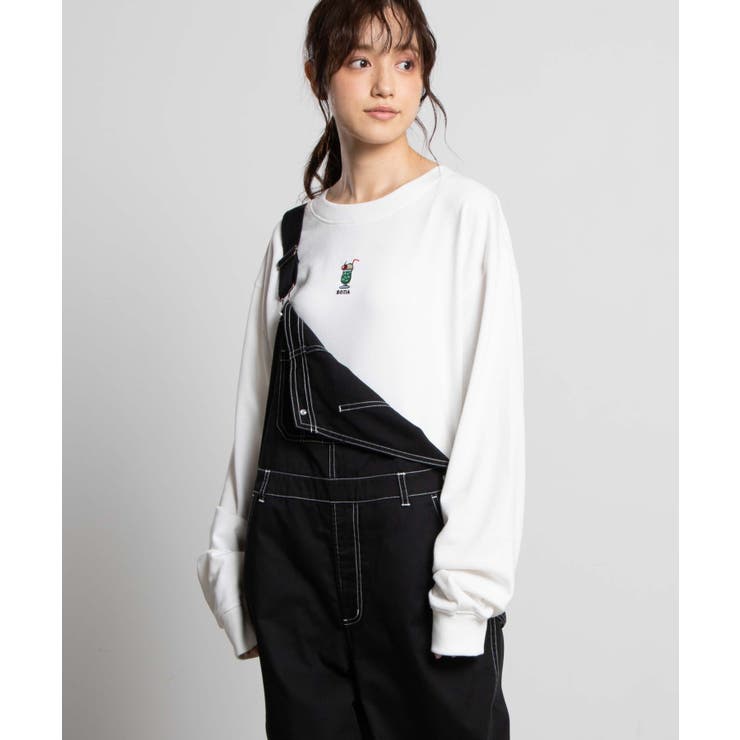 ホワイト | クリームソーダワンポイントプルオーバー WE20AU09-L5018 | WEGO【WOMEN】