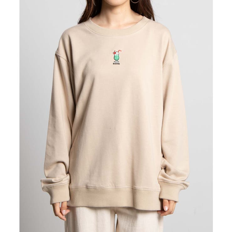 クリームソーダワンポイントプルオーバー WE20AU09-L5018 | WEGO【WOMEN】 | 詳細画像8 