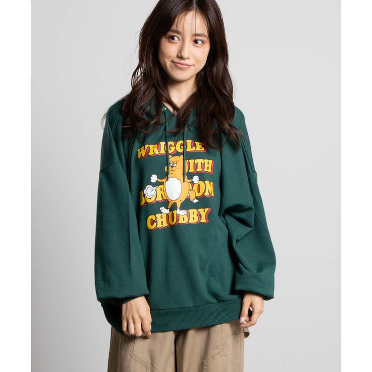 アニマルビッグパーカ Weau09 L5036 品番 Wg Wego Women ウィゴー のレディース ファッション通販 Shoplist ショップリスト