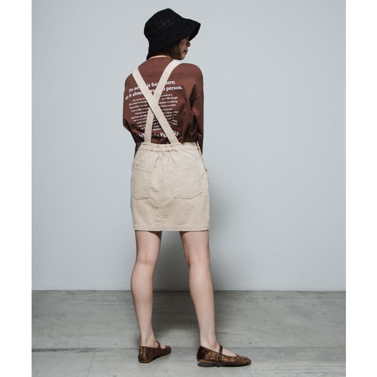 コーデュロイジャンパースカート WE20AW08-L5004 | WEGO【WOMEN】 | 詳細画像12 