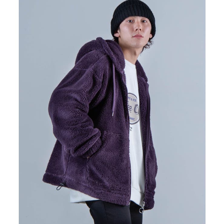 シャギーボアZIPパーカ WE20AW09-M5012[品番：WG010076412]｜WEGO【MEN