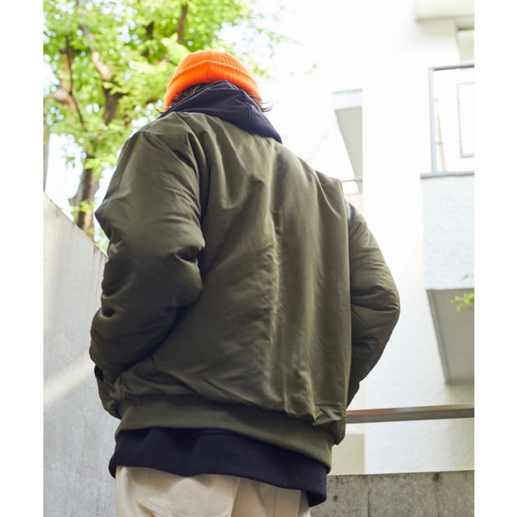 シャギーボアリバーシブルMA-1  WE20AW10-M5004[品番：WG010076527]｜WEGO【MEN】（ウィゴー）のメンズファッション通販｜SHOPLIST（ショップリスト）