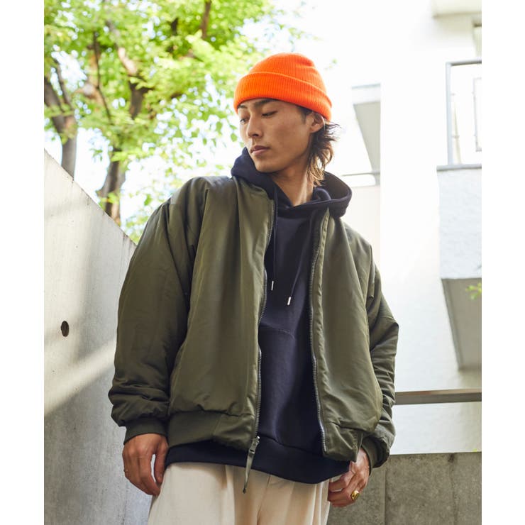 シャギーボアリバーシブルMA-1 WE20AW10-M5004[品番：WG010076527