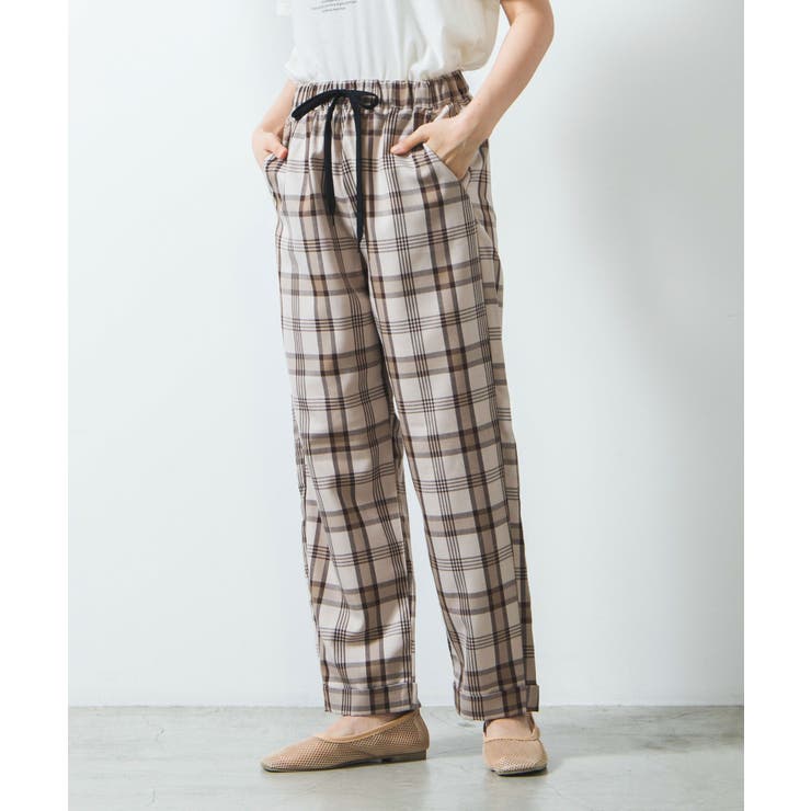 チェックワイドパンツ Wesm04 L2692 品番 Wg Wego Women ウィゴー のレディースファッション通販 Shoplist ショップリスト