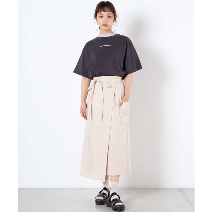 シャーリングネックロゴTシャツ WE20SM04-L2701 | WEGO【WOMEN】 | 詳細画像12