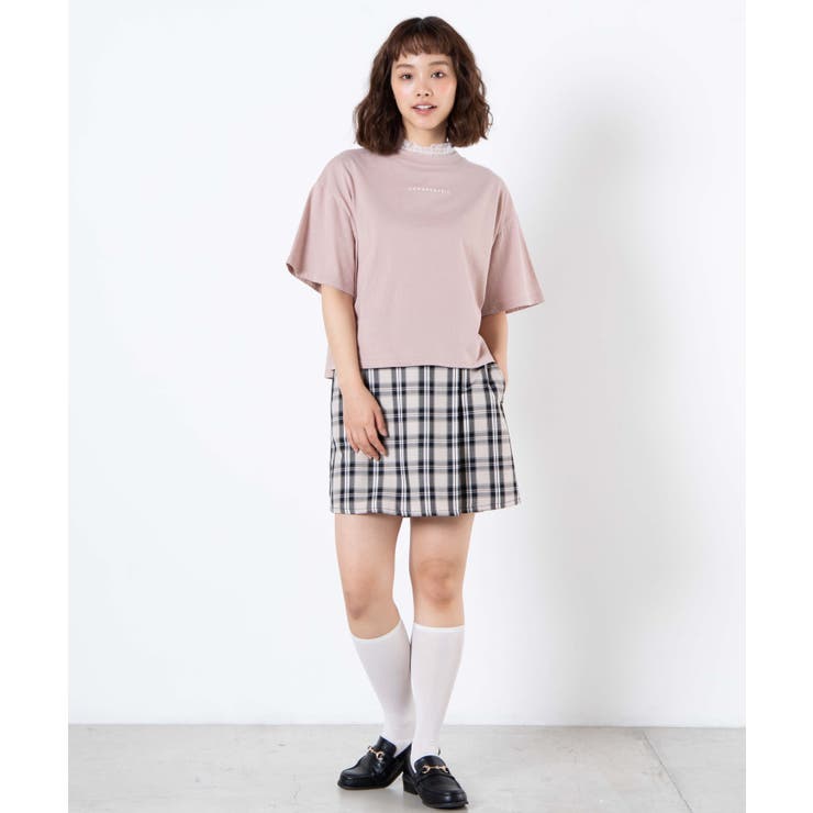 シャーリングネックロゴTシャツ WE20SM04-L2701 | WEGO【WOMEN】 | 詳細画像5